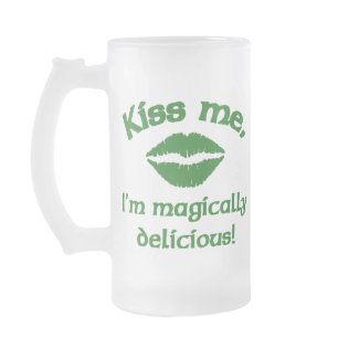 Kiss Me I'm Magically Delicious mug
