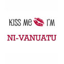 Kiss Me I'm NI-VANUATU t-shirts by flagshirt Kiss Me I'm NI-VANUATU t-shirts