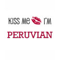 Kiss Me I'm PERUVIAN t-shirts by flagshirt Kiss Me I'm PERUVIAN t-shirts