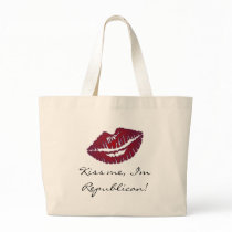 Kiss me I'm Republican Bags