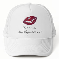 Kiss Me I'm Republican Hats
