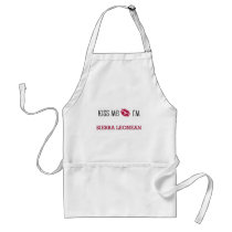 Kiss Me I'm SIERRA LEONEAN Apron