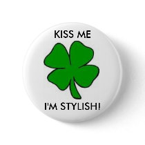 KISS ME I'M STYLISH PIN buttons