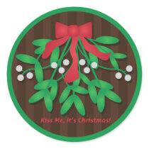 Kiss Me, It's Christmas! stickers