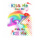Kiss Me, Kill Me t-shirts by atrociousxromances Kiss Me, Kill Me t-shirts