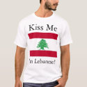 Kiss Me - Lebanese t-shirts