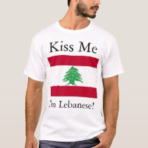 Kiss Me - Lebanese t-shirts