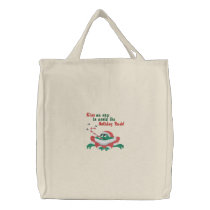Kiss Me Now Frog embroidered bags by Embroidery4U Kiss Me Now Frog embroidered bags