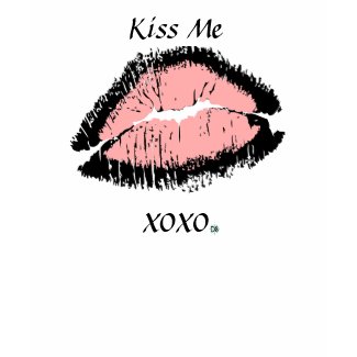 Kiss me-pink zazzle_shirt