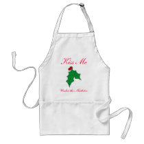 Kiss Me Under the Mistletoe aprons