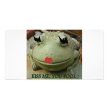 KISS ME YOU FOOL AGAIN CUSTOM PHOTO CARD
