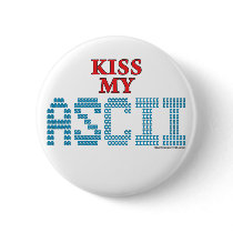 Kiss My ASCII buttons by thefrozenduck Kiss My ASCII buttons
