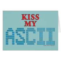 Kiss My ASCII cards by thefrozenduck Kiss My ASCII cards
