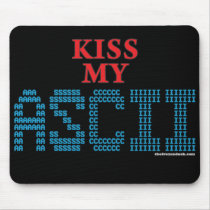 Kiss My ASCII mousepads by thefrozenduck Kiss My ASCII mousepads