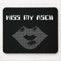 KISS MY ASCII mousepads by skmorse KISS MY ASCII mousepads