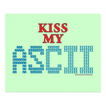 Kiss My ASCII posters by thefrozenduck Kiss My ASCII posters