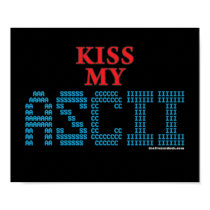 Kiss My ASCII posters by thefrozenduck Kiss My ASCII posters