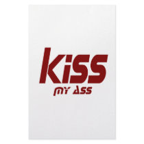 kiss my ass stationery