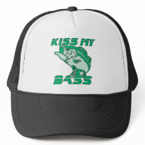 Kiss My Bass hats by boltzdesignz Kiss My Bass hats