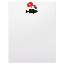KISS MY BASS letterhead by ReelGifts KISS MY BASS letterhead