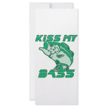 Kiss My Bass rack cards by boltzdesignz Kiss My Bass rack cards