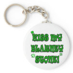 Kiss My Blarney Stone Irish Keychain