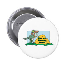 Kiss My Blarney Stone Pinback Button