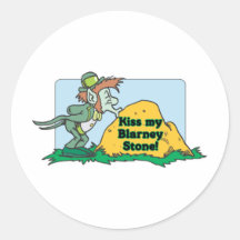 Kiss My Blarney Stone Sticker