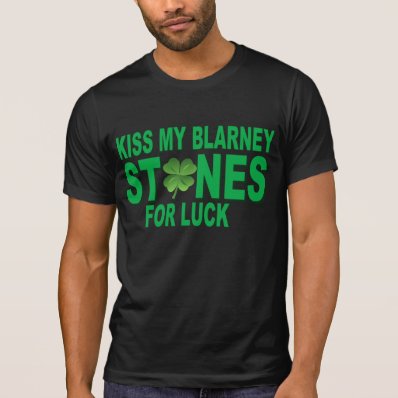 KISS MY BLARNEY STONES TEE SHIRTS
