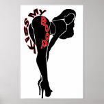 Kiss My Booty Print