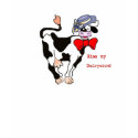 Kiss My Dairyerre Cow Shirt by Bessierae Kiss My Dairyerre Cow Shirt