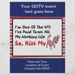 KISS MY DONKEY FULL COLOR FLYER