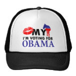 Kiss My Donkey, Im Voting for Obama Hat