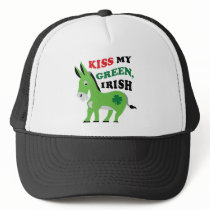 Kiss My Green Irish Ass hats