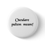 Kiss my grits! pinback button