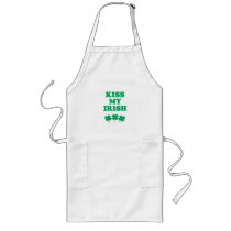 KISS MY IRISH T-Shirt Aprons