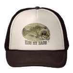 Kiss My Mounted Bass by Mudge Studios Mesh Hats
