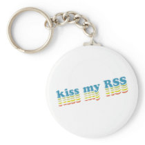 Kiss My RSS Keychain
