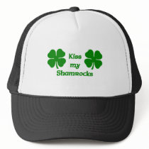 Kiss My Shamrocks hats