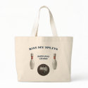 Kiss My Splits Bowling Tote Bag