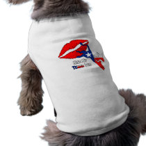 Kiss My Texas Ass pet clothing by GrungeFactory Kiss My Texas Ass pet clothing