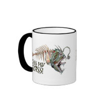 Kiss My Ugly Bass by Mudge Studios Mug