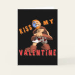 Kiss My Valentine Card