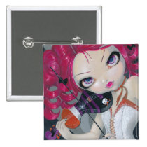 Kiss My Violin Button Pin buttons