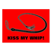 KISS MY WHIP! BUSINESS CARD TEMPLATES