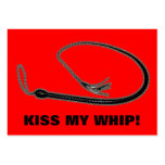 KISS MY WHIP! BUSINESS CARD TEMPLATES