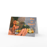 Kiss or Treat ! card