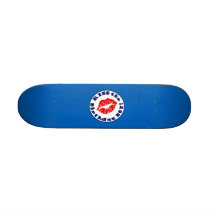 Kiss the Birthday Boy! Birthday Party Flirt Skateboard Deck