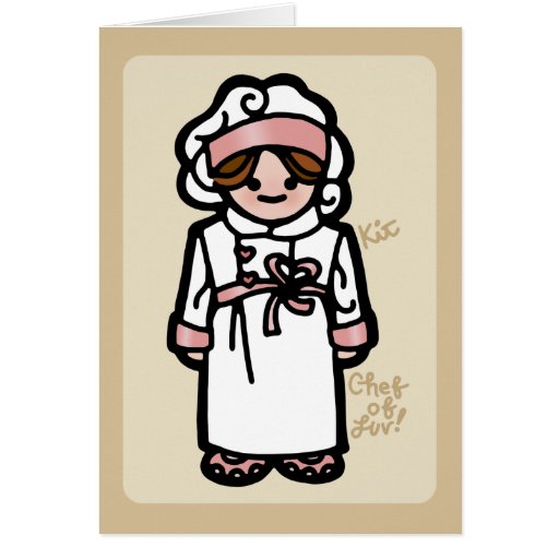 kiss the chef, and tell! cards