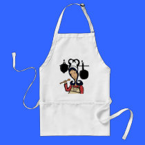 Kiss the Chef Illustrated Apron